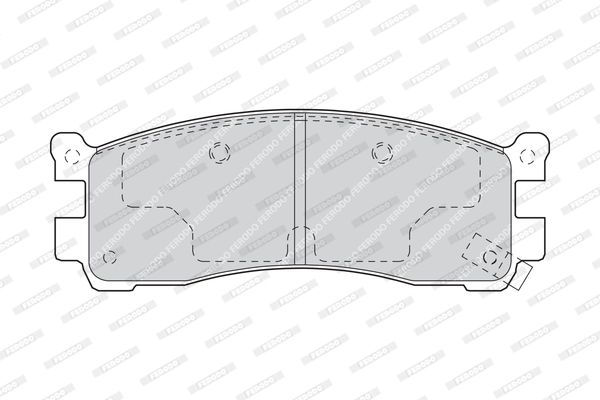 Комплект тормозных колодок, дисковый тормоз PREMIER