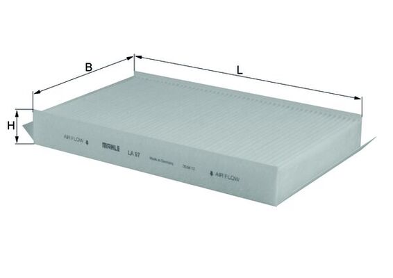 KNECHT LA 97 - Салонный фильтр