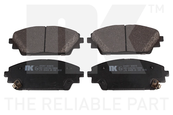 NK 223261 - Тормозные колодки 