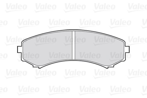 VALEO 301518 - Комплект тормозных колодок, дисковый тормоз FIRST