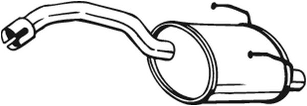 BOSAL 148-187 - Глушитель