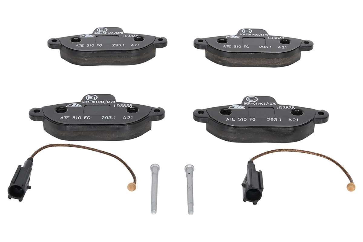 ATE 13.0470-3838.2 - Комплект тормозных колодок, дисковый тормоз ATE Ceramic