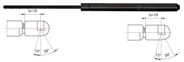 METZGER 2110494 - Амортизатор багажника