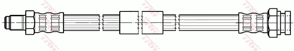 TRW PHB575 - Тормозные шланги
