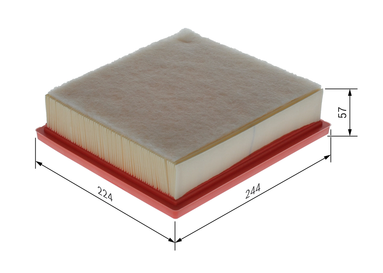 BOSCH F 026 400 737 - Воздушный фильтр