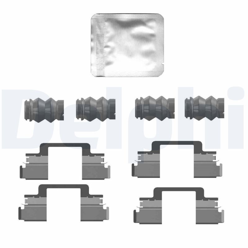 DELPHI LX0769 - Ремкомплект тормозных колодок