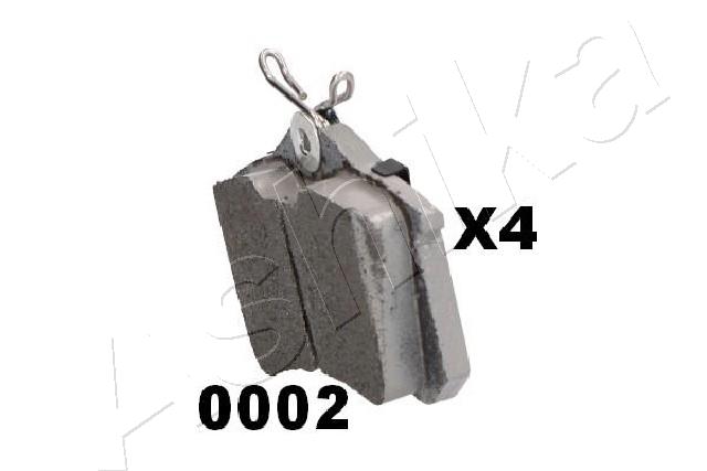 ASHIKA 51-00-00002 - Тормозные колодки 