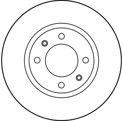 TRW DF1216 - Тормозные диски