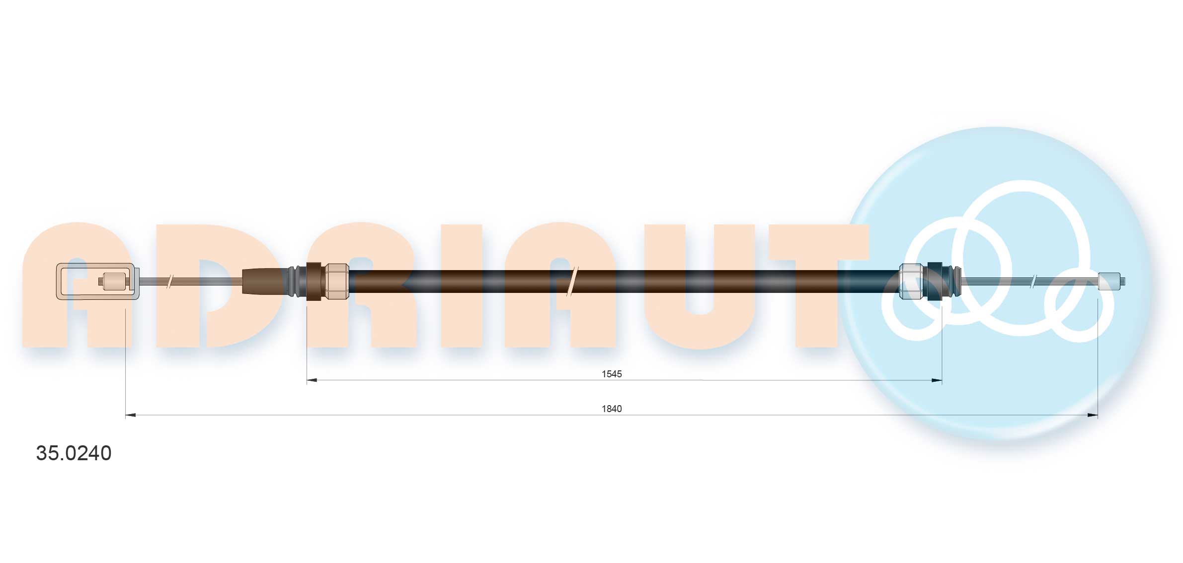 Трос ручника