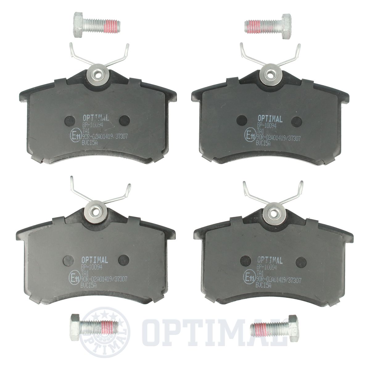 OPTIMAL BP-10094 - Тормозные колодки 