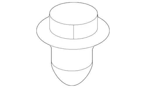 HONDA 91503sp0003 - КЛИПСА ПЛАСТИКОВАЯ