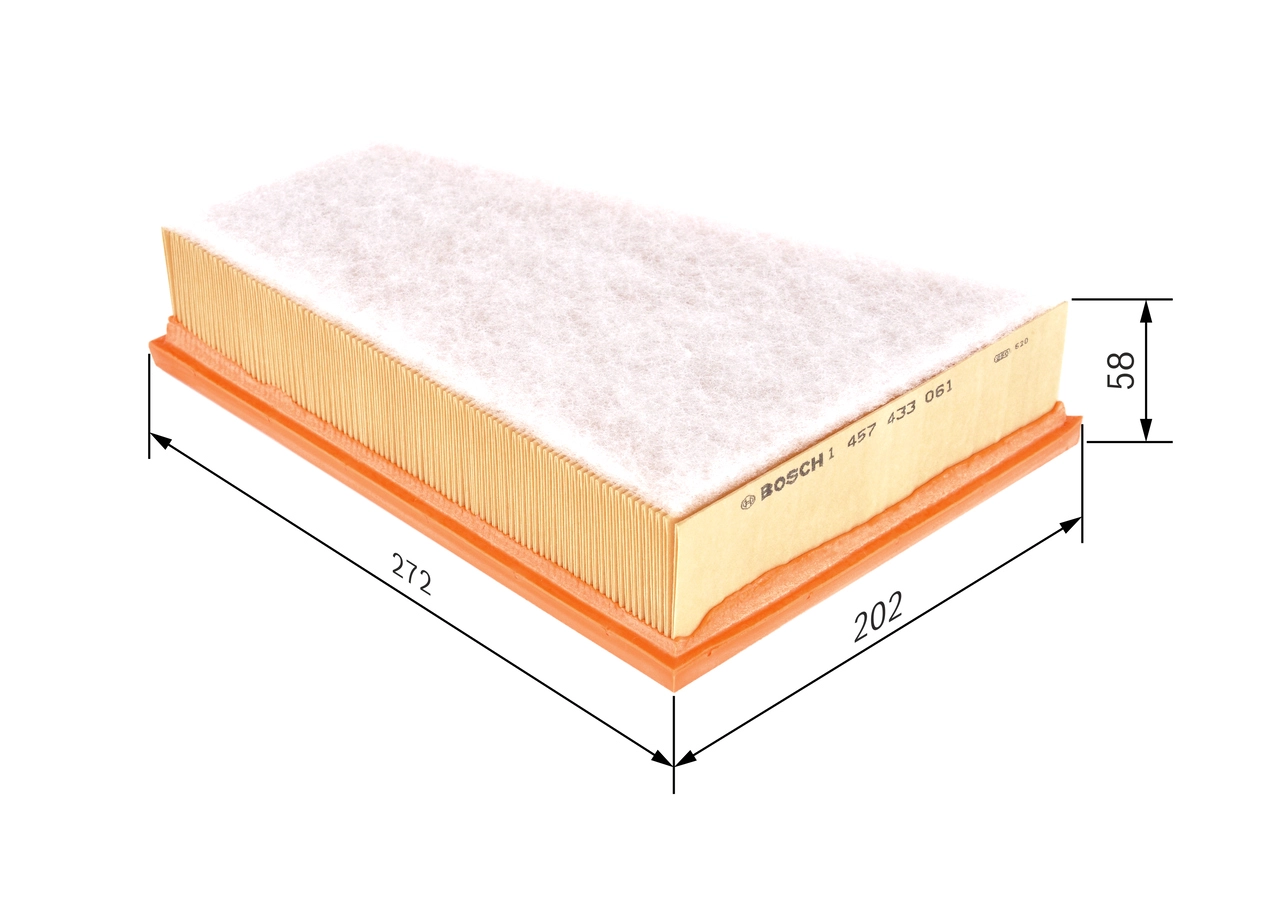 BOSCH 1 457 433 061 - Воздушный фильтр