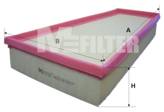 MFILTER K 423 - Воздушный фильтр