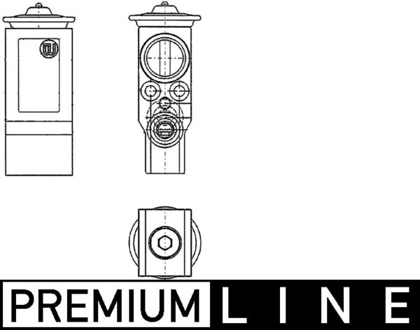 MAHLE AVE 61 000P - Расширительный клапан кондиционера