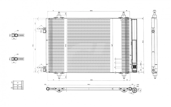 Радиатор кондиционера