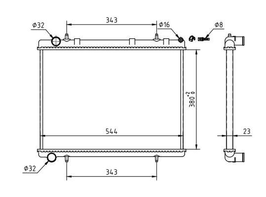 Радиатор охлаждения