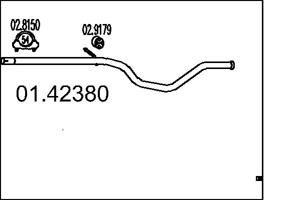 MTS 01.42380 - Глушитель