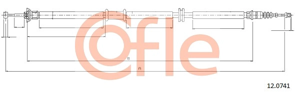 Трос ручника