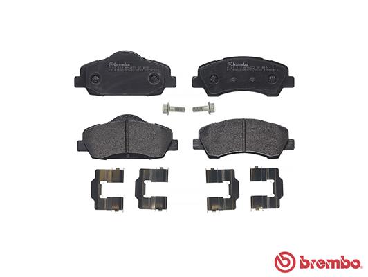 BREMBO P 61 113 - Комплект тормозных колодок, дисковый тормоз PRIME LINE