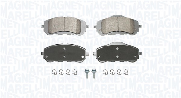 MAGNETI MARELLI 363916060890 - Тормозные колодки 