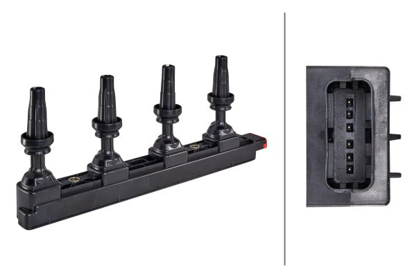 HELLA 5DA 358 057-861 - Катушка зажигания