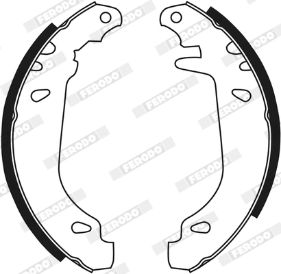 FERODO FSB337 - Комплект тормозных колодок PREMIER