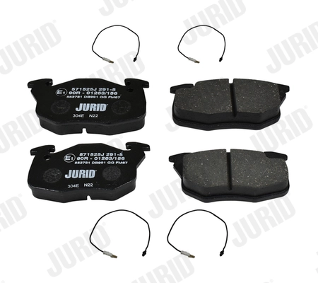 JURID 571525J - Тормозные колодки 