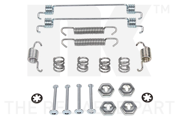 Ремкомплект тормозных колодок ручника