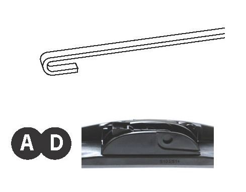 TRICO TF430R - Щетка стеклоочистителя TRICO FORCE