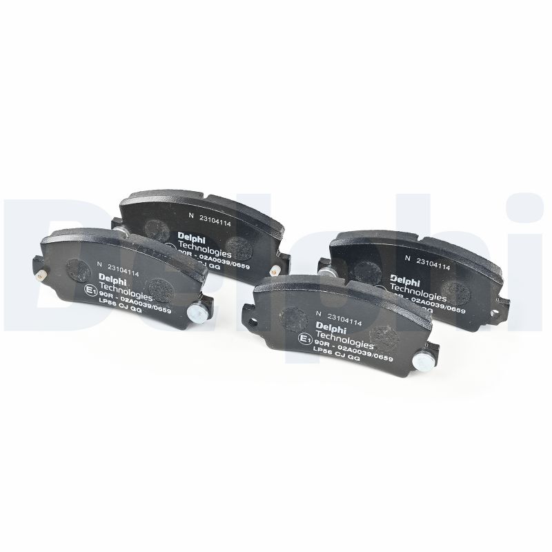 DELPHI LP56 - Тормозные колодки 