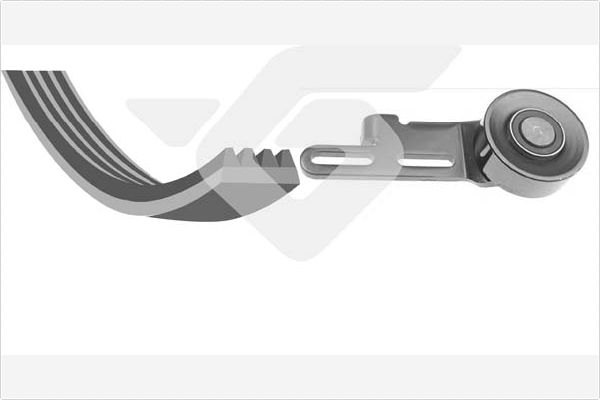 HUTCHINSON KHV 136 - Комплект приводного ремня