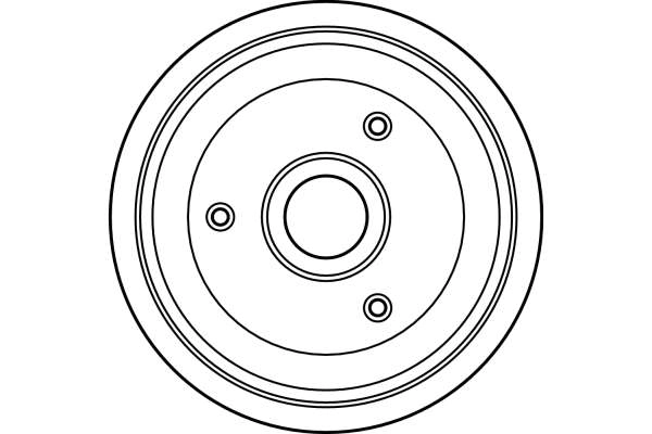 TRW DB4129 - Тормозной барабан