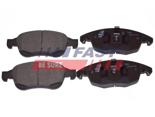 FAST FT29514 - Тормозные колодки 