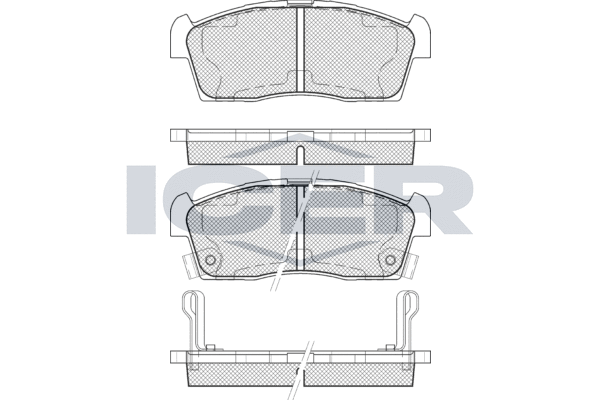 Тормозные колодки 