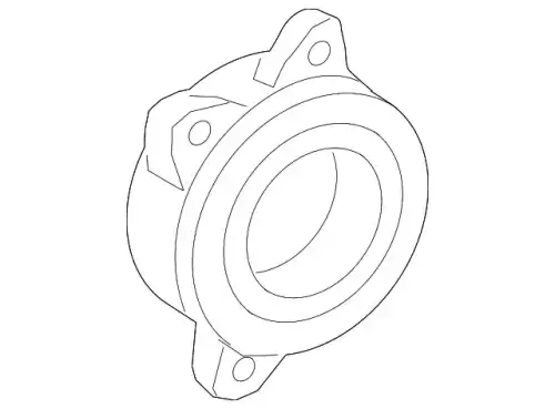 PORSCHE 95b407625a - к-т подшипника ступицы