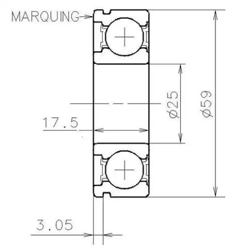 SNR ab41376ys04 - подшипник КПП! 25x59x17\ Renault Clio/Kangoo/Laguna/Megane/Thalia/Twingo