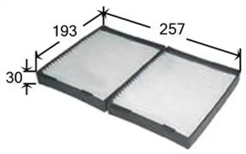 JS ASAKASHI ac0004set - фильтр салона