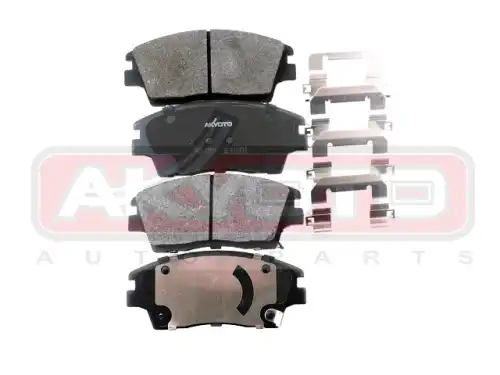 ASVA akd12111 - Колодки тормозные дисковые /комплект 4 шт/