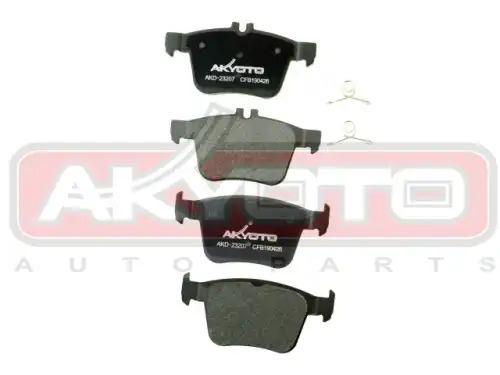 ASVA akd23207 - Колодки тормозные дисковые /комплект 4 шт/