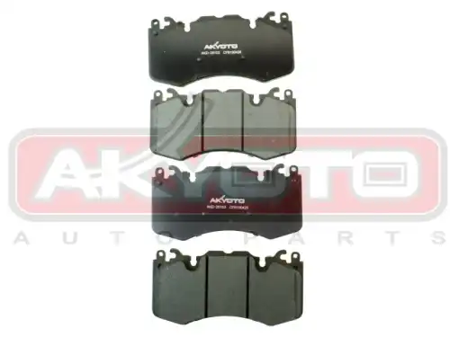 ASVA akd25103 - Колодки тормозные дисковые /комплект 4 шт/