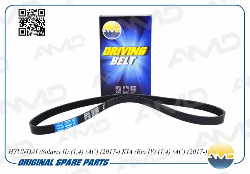 AMD amdbl432 - ремень поликлиновой! 6PK1227 25212-03980\ Hyundai Solaris II 1.4 AC 17>, KIA Rio IV