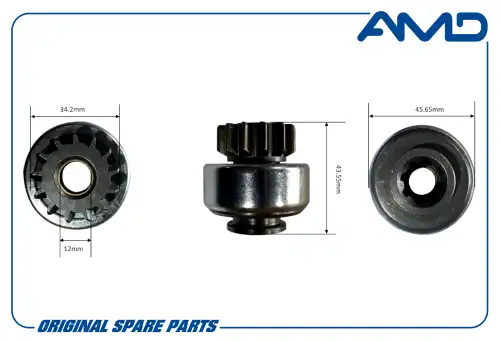 AMD amdel687 - бендикс стартера! 8Z CR D26.2 L48 6шл.\ Hyundai Creta 2.0 16>