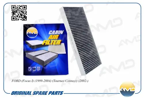 AMD amdfc731c - Фильтр салонный 1062253 !угольный \FORD Focus I 1999-2004 Tourneo Connect 2002>