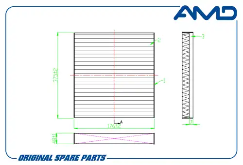 AMD amdfc948 - Фильтр салонный