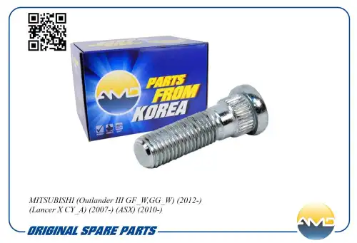 AMD amdhdkr24 - AMD.HDKR24 Шпилька колесная MB911495/AMD.HDKR24 AMD