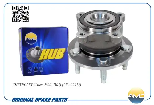 AMD amdhub33 - к-кт подшипника ступ. зад! ABS\ Opel Astra, Chevrolet Cruze 1.6 83Kw/Cruze 1.8 10>