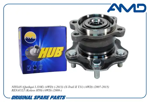 AMD amdhub75 - к-кт подшипника ступицы задней! в сборе\ Nissan Qashqai I/Juke/X-Trail II 4WD 07-15