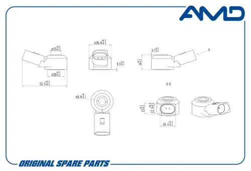 AMD amdsen166 - датчик детонации