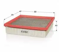 TECNECO ar160 - Фильтр воздушный AUDI: 100 C1 седан (801, 803, 805, 807, 811, 813, F104) 160 75-76, 100 C2 Avant (435, 436) 160 77-83 210 77-83 190 80-82, 100 C2 седан (431, 433, 434