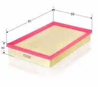TECNECO ar2060pm - Фильтр воздушный SEAT: ALTEA (5P1) 140 06-, CORDOBA (6L2) 140 02-07 140 02-09, IBIZA III (6L1) 140 02-09 140 02-07, LEON (1M1) 160 00-06, LEON (1P1) 140 06-12, TOLEDO